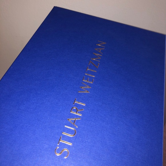 Stuart Weitzman Leather White Heels - Picture 5 of 5